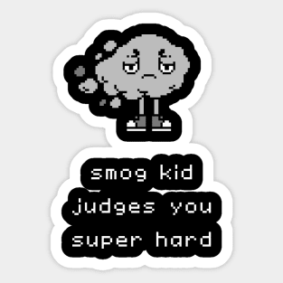 Unlikely Monsters - Smog Kid Sticker